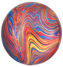 Amscan orbz marble multicolour 1 stuk