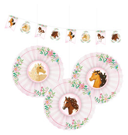 Beautiful horses decoratie set 4-delig
