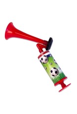 Luchttoeter met handpomp voetbalstijl