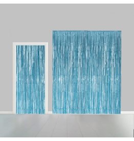 Deurgordijn baby blauw 1 x 2 meter