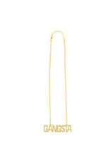 Boland ketting Gangsta goud