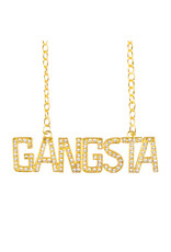 Boland ketting Gangsta goud