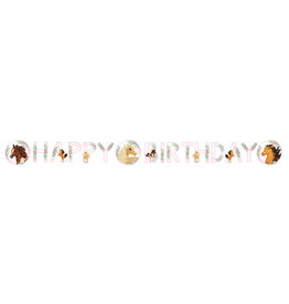 Beautiful horses letterslinger happy birthday