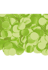 Papieren confetti appelgroen 100 gram