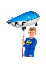 Folieballon supershape KLM vliegtuig 95 x 45 cm