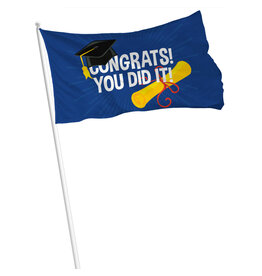 Folat Congrats you did it! Vlag 90 x 60 cm