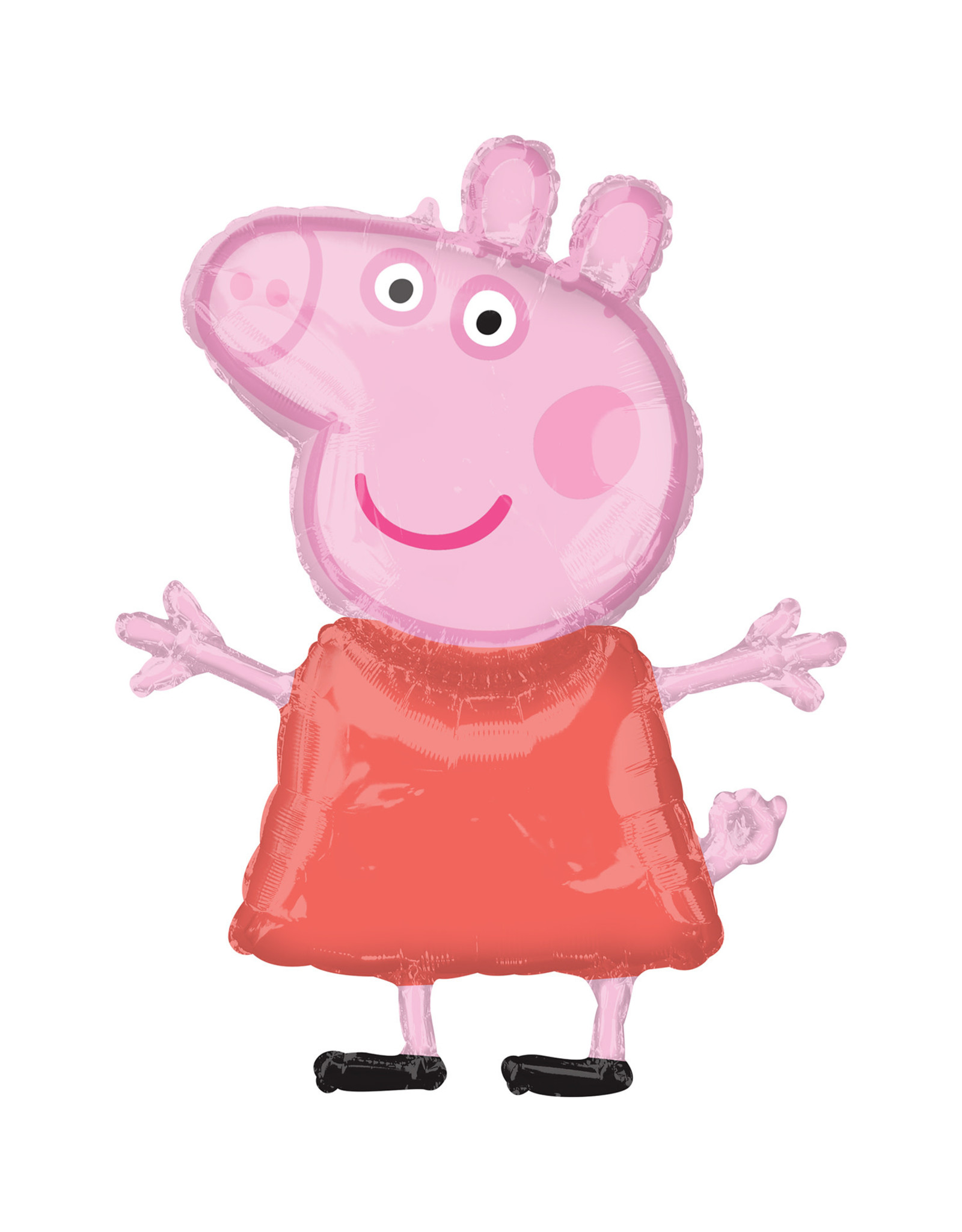 Folieballon supershape Peppa Pig 102 cm x 70 cm