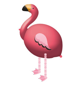 Walking balloon flamingo 71 x 83 cm