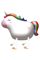 Walking balloon unicorn 81 x 63 cm