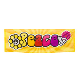 Boland polyester banner peace 220 x 74 cm