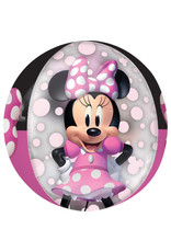 Folieballon orbz Minnie Mouse 38 x 40 cm