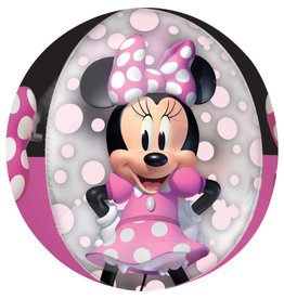 Folieballon orbz Minnie Mouse 38 x 40 cm
