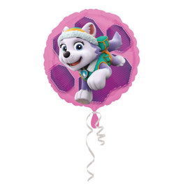 Folieballon paw patrol Skye & Everest 43 cm