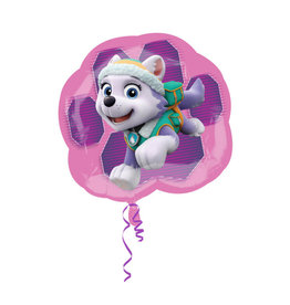 Folieballon supershape Paw Patrol Skye & Everest 63 x 58 cm
