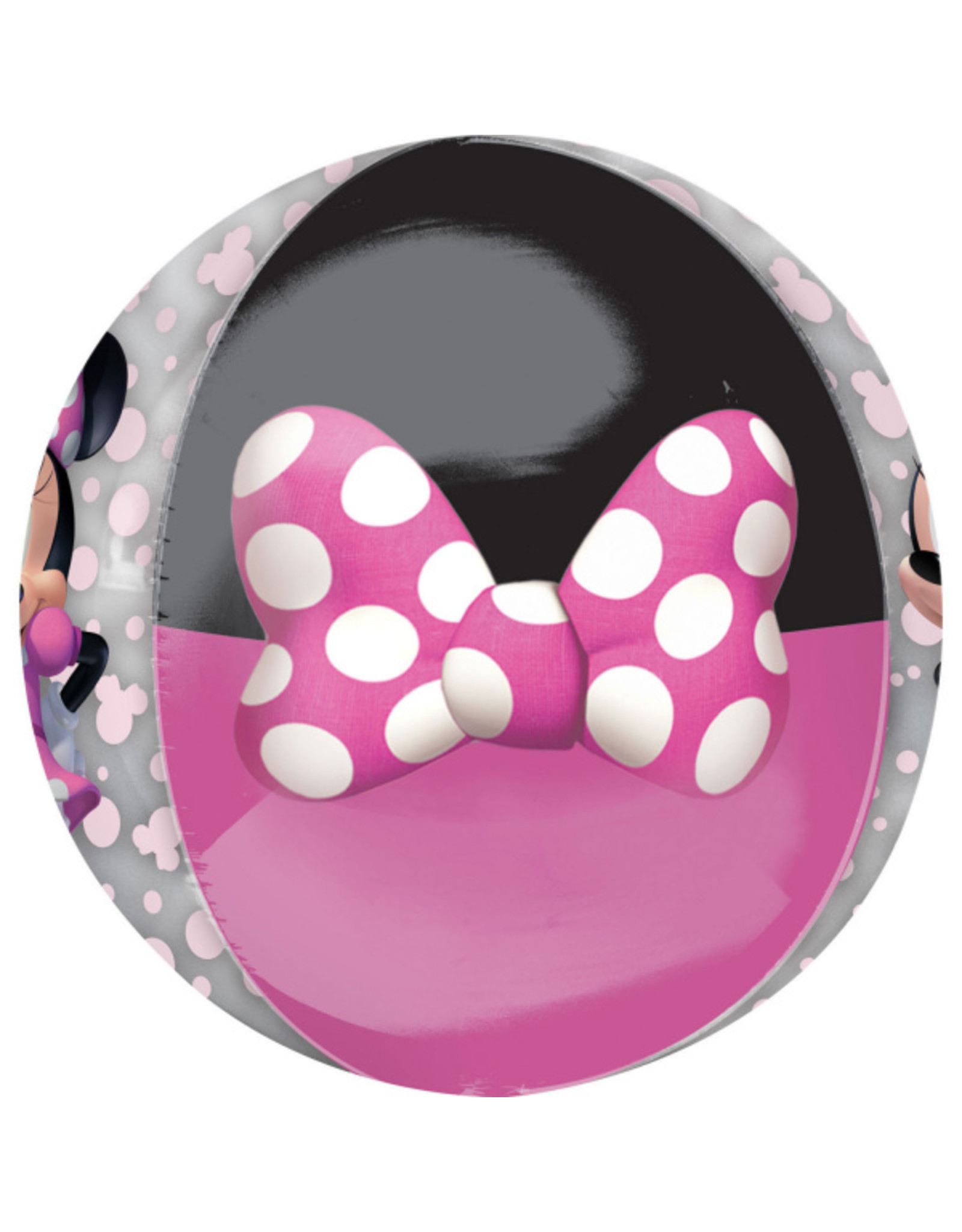 Folieballon orbz Minnie Mouse 38 x 40 cm
