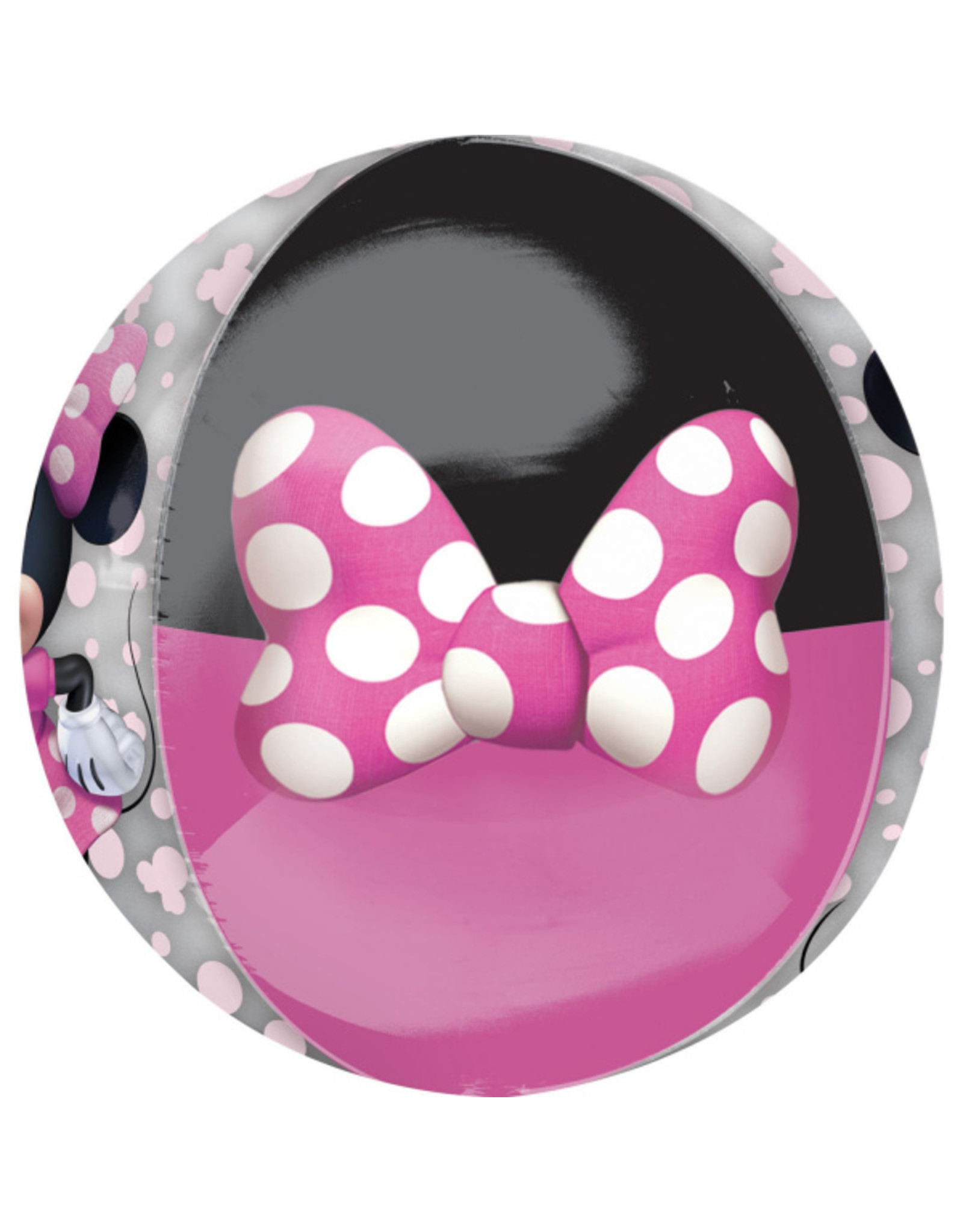 Folieballon orbz Minnie Mouse 38 x 40 cm