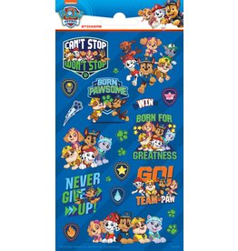 Paw patrol stickervel 1 stuk