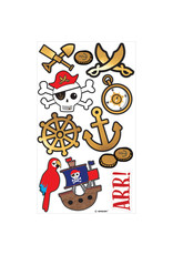 Piraten tattoo's 1 vel