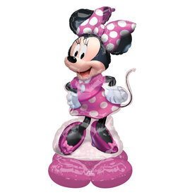 Folieballon airloonz Minnie Mouse 121 cm