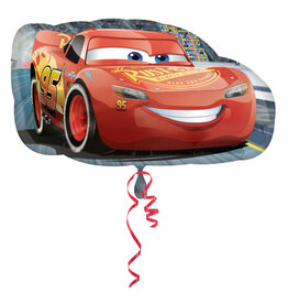 Folieballon supershape Cars 76 x 43 cm Folieballon supershape Cars 76 x 43 cm