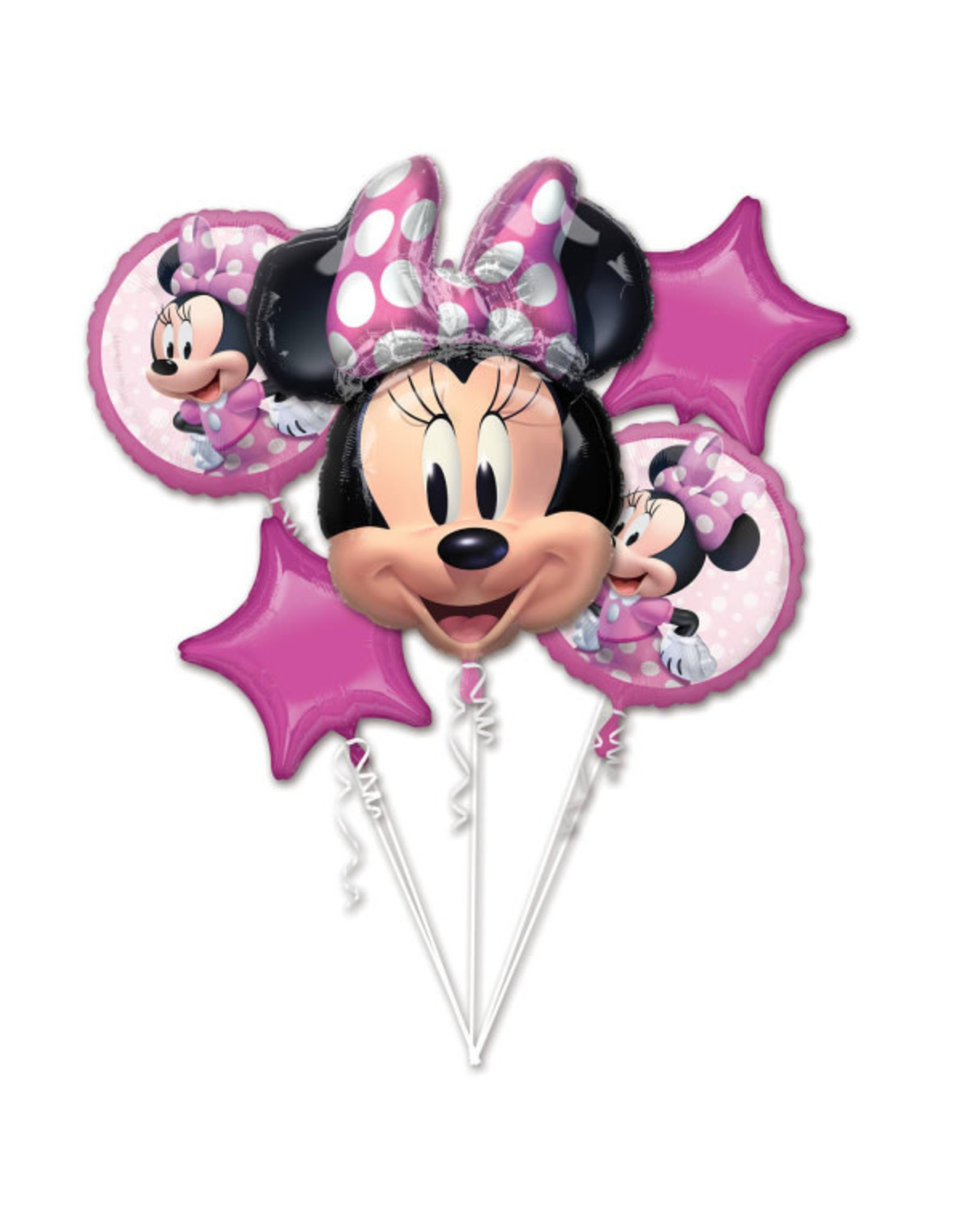 Folieballonpakket Minnie Mouse 5-delig