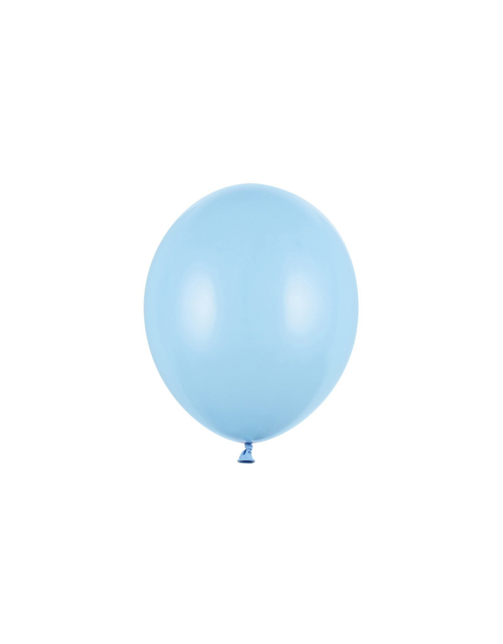 Ballonnen 27 cm baby blauw 10 stuks