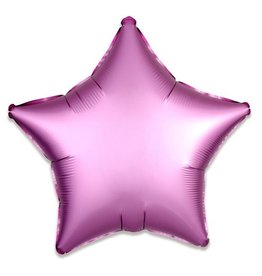 Amscan folieballon flamingo roze vorm ster 48 cm