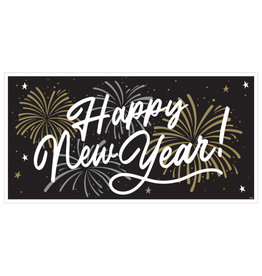 Amscan happy new year banner 85 x 165,1 cm