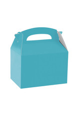 Partybox carribean blauw 10 x 15 x 10 cm