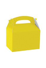 Partybox geel 10 x 15 x 10 cm