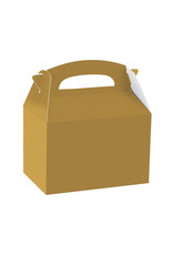 Partybox goud 10 x 15 x 10 cm