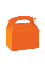 Partybox oranje 10 x 15 x 10 cm