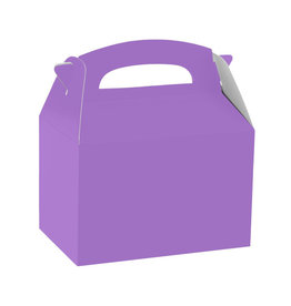 Partybox paars 10 x 15 x 10 cm