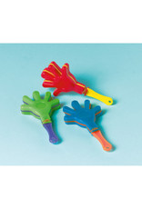 Amscan uitdeelcadeautjes mini hand klappers 12 stuks