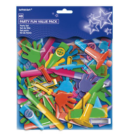 Uitdeelcadeautjes voordeelpack geluidsmakers 48 stuks