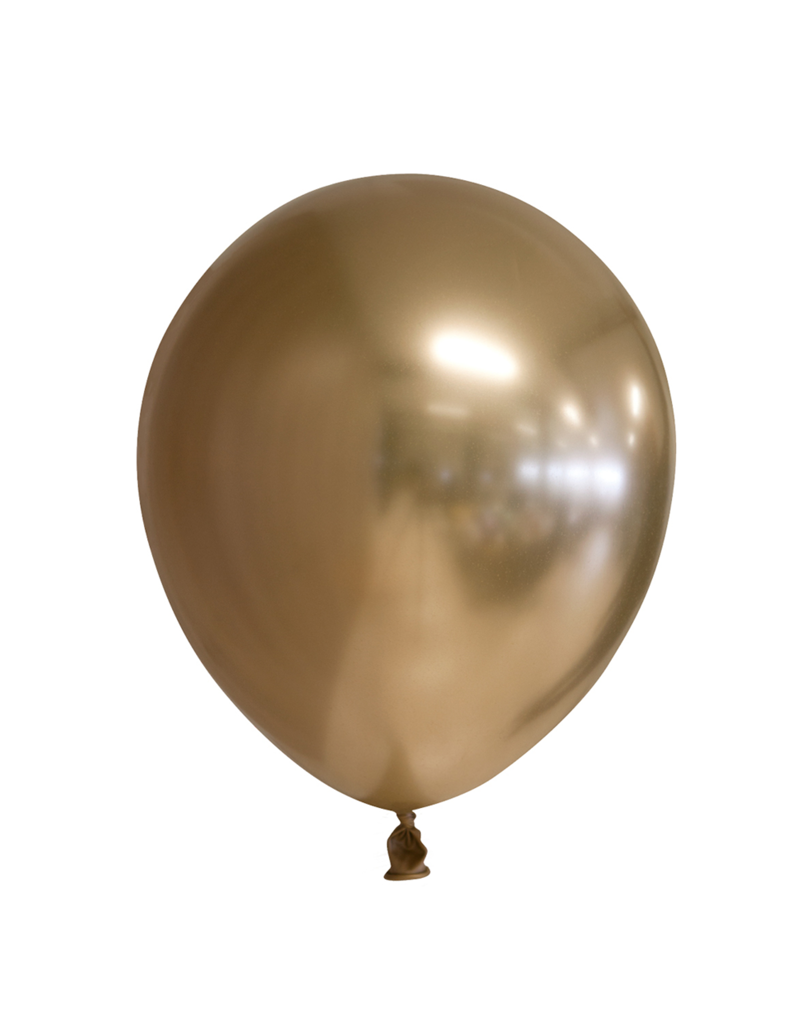 Chroom ballonnen goud 10 stuks