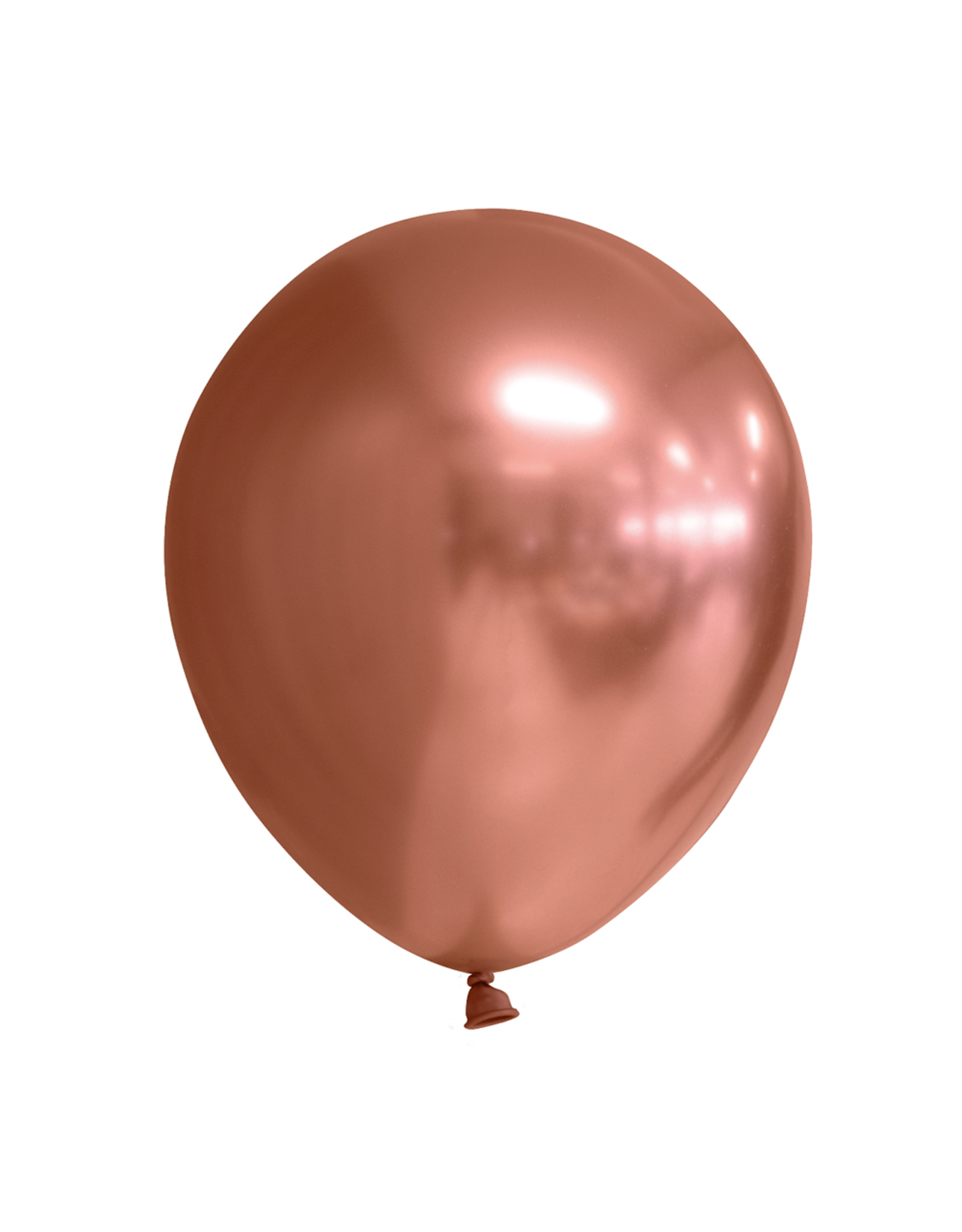 Chroom ballonnen rosé koper 10 stuks