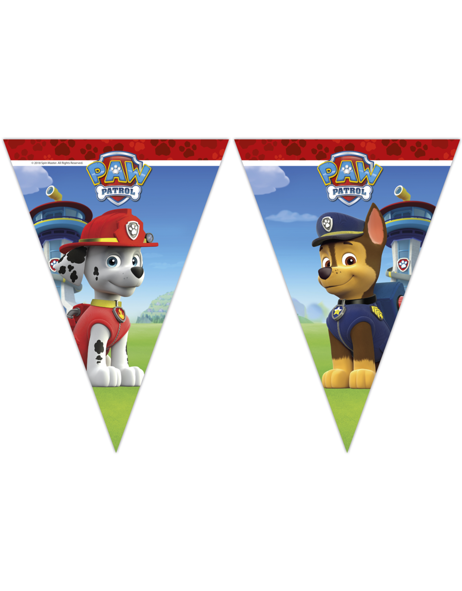 Paw Patrol vlaggenlijn 2,3 meter