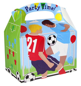 Partybox voetbal 10 x 15 x 10 cm