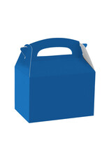 Partybox donker blauw 10 x 15 x 10 cm