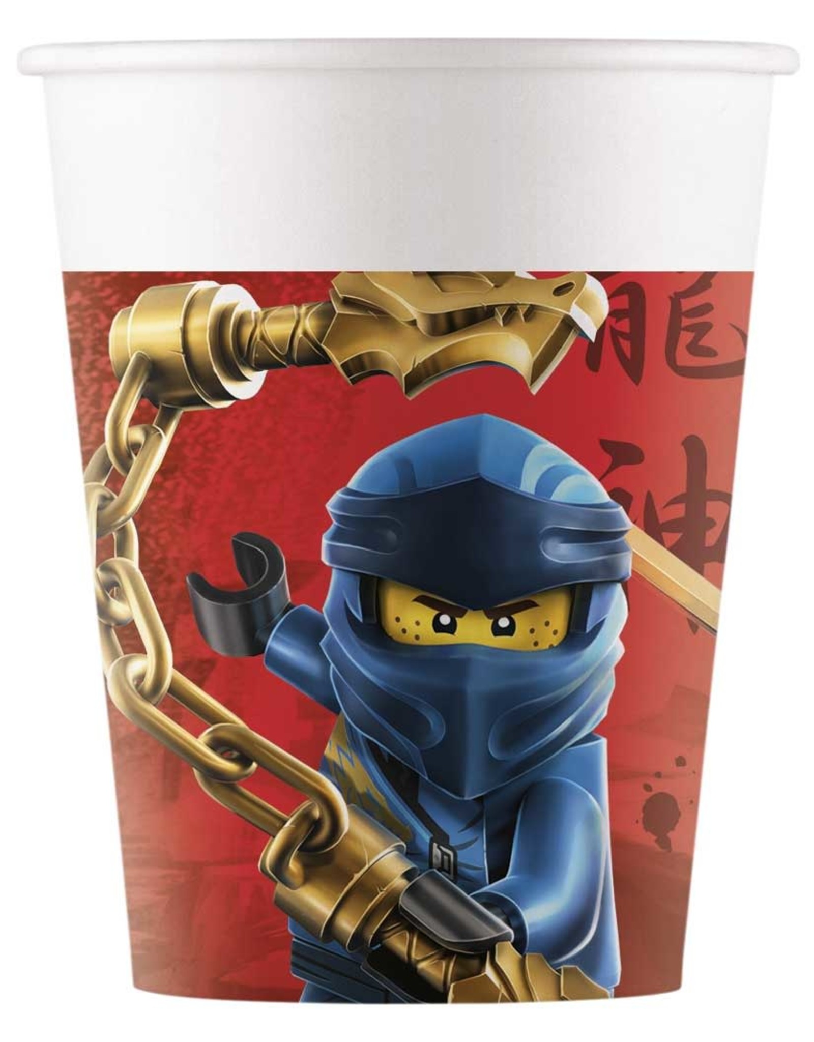 Lego Ninjago kartonnen bekers 200 ml 8 stuks