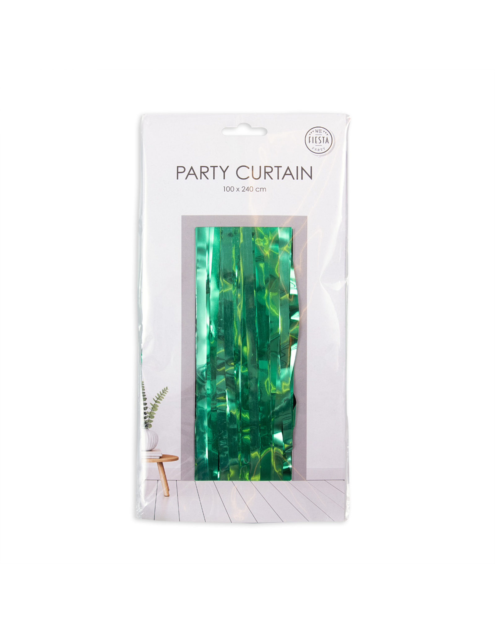 Deurgordijn groen 1 x 2 meter