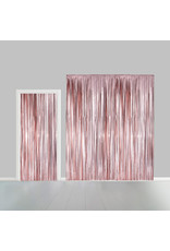 Deurgordijn rosé goud 100 x 240 cm