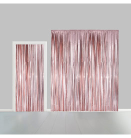 Deurgordijn rosé goud 100 x 240 cm