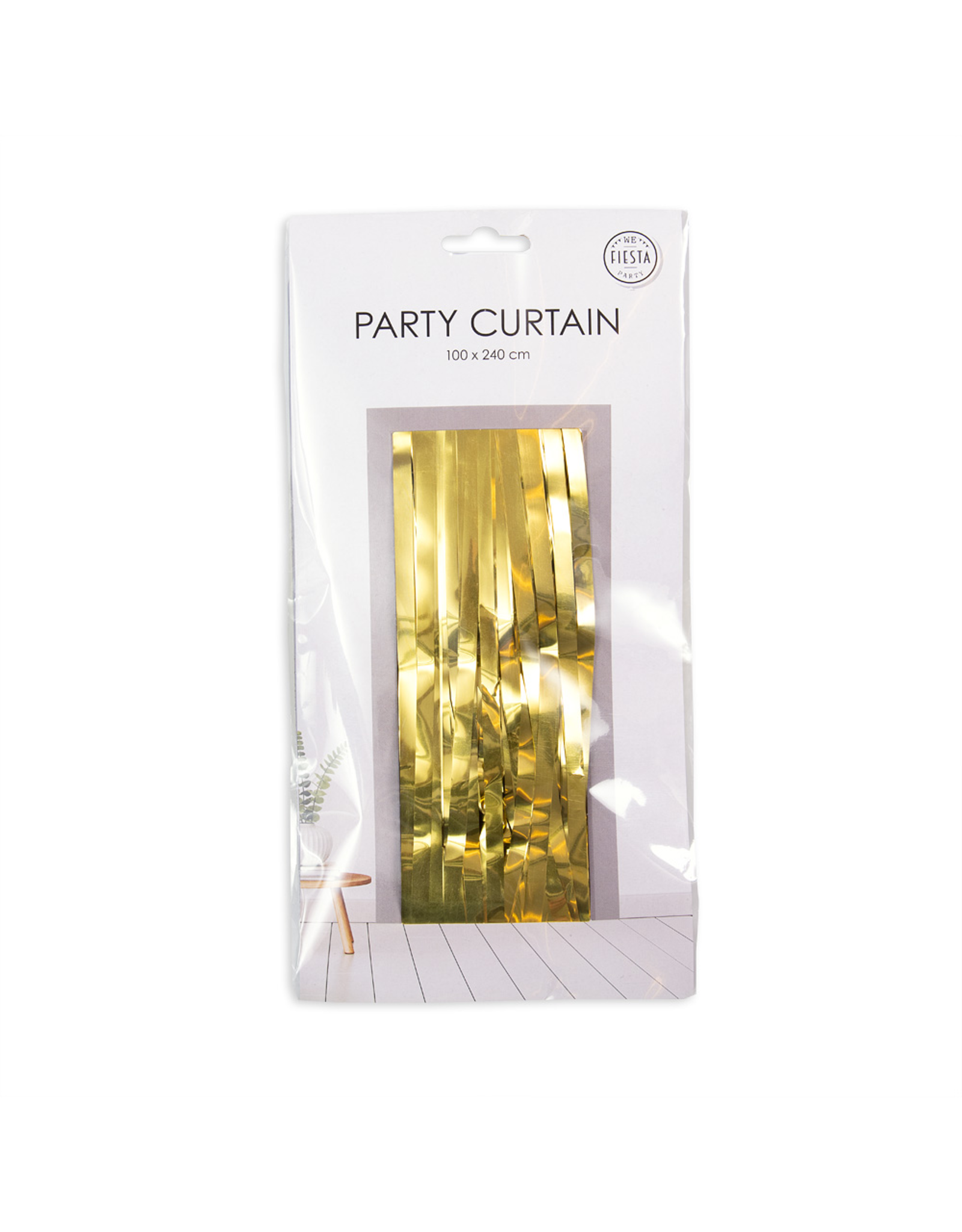 Deurgordijn goud 1 x 2 meter