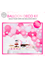 Ballonnenboogset DIY roze/wit 4 meter