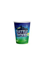 Battle Royale kartonnen bekers 250 ml 8 stuks