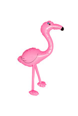 Boland opblaasbare flamingo 60 cm