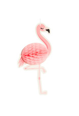 Boland Flamingo honeycombdecoratie 1 stuk