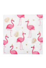 Boland Flamingo servetten 33 x 33 cm 20 stuks